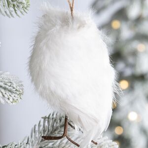 Елочная игрушка Сова Тесси 12 см Edelman фото 3