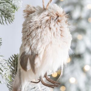 Елочная игрушка Сова Эрма 12 см Edelman фото 3