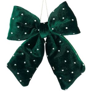 Декоративный бант Bomont - Crystal Elegant 17*15 см изумрудный Edelman фото 1