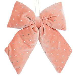 Бант на елку Bomont - Crystal Elegant 23*20 см пудровый Edelman фото 1