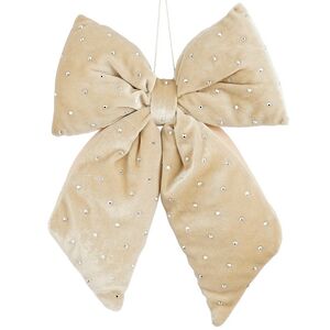 Бант на елку Bomont - Crystal Elegant 23*20 см кремовый Edelman фото 1