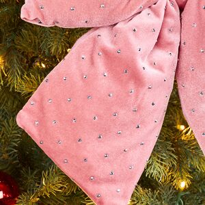 Бант на елку Bomont - Crystal Elegant 34*30 см пудровый Edelman фото 3