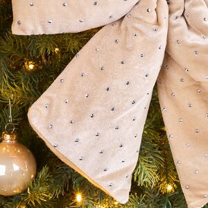 Бант на елку Bomont - Crystal Elegant 34*30 см кремовый Edelman фото 3