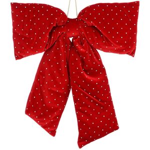 Бант на елку Bomont - Crystal Elegant 50*39 см алый Edelman фото 1