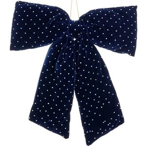 Бант на елку Bomont - Crystal Elegant 50*39 см синий Edelman фото 1