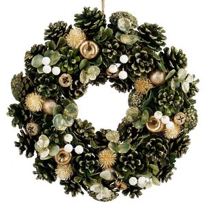 Новогодний венок из шишек Dorking - Magic Forest 34 см Edelman фото 1