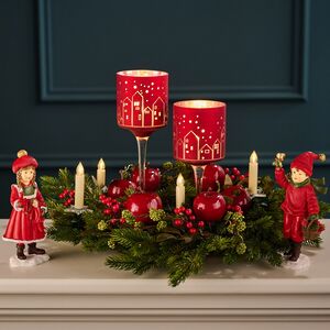 Набор стеклянных подсвечников Masaron 25-30 см, 2 шт Boltze (Больтце) фото 3