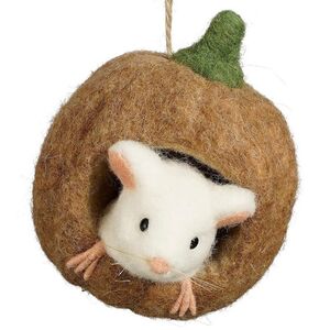 Елочная игрушка Мышка Реми - Карета для Золушки 12 см Edelman фото 1