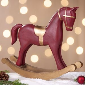 Декоративная фигурка Лошадка-качалка Ральф 38 см