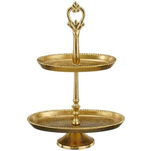 Этажерка для фруктов Эвелайн 33 см двухъярусная Edelman фото 1