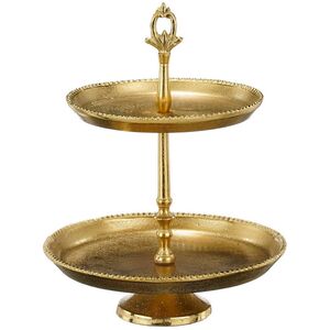 Этажерка для фруктов Эвелайн 24 см двухъярусная Edelman фото 1