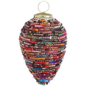 Стеклянная елочная игрушка Шишка - Charme Brillant 12 см Edelman фото 1