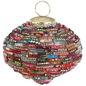 Стеклянная елочная игрушка Луковка - Charme Brillant 8 см Edelman фото 1