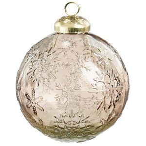 Стеклянные елочные шары Relaxation: Имбирный Латте 8 см, 6 шт Edelman фото 2