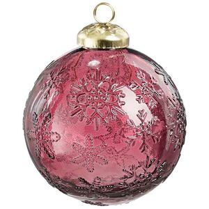 Стеклянные елочные шары Relaxation: Вишневый Глинтвейн 8 см, 6 шт Edelman фото 3