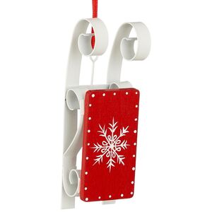 Елочные игрушки Санки Эльфов 13 см, 3 шт Edelman фото 2