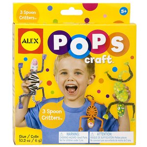 Набор для творчества POPS CRAFT Веселые зверюшки Alex фото 1