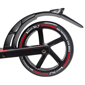 Городской самокат "Biskvit Jam 7 Ultimate Pro" с бортовым компьютером, 230/200 мм, черно-красный Biskvit Jam фото 2