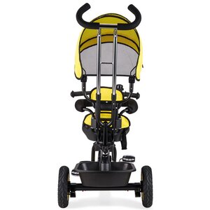 Трехколесный велосипед-коляска Small Rider Voyager с ручкой и козырьком, желтый Small Rider фото 4