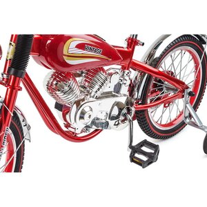 Коллекционный велосипед-мотоцикл Small Rider Motobike Vintage, колеса 16", красный Small Rider фото 3