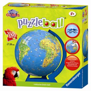 Пазл - шар "Детский Глобус", 180 элементов Ravensburger фото 2