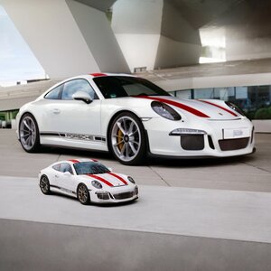 3D Пазл Машина Porsche 911R, 108 элементов Ravensburger фото 3