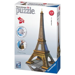 3D Пазл Эйфелева башня, 216 элементов Ravensburger фото 2