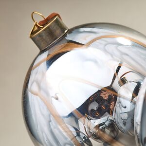 Набор стеклянных шаров Divorze Marrone 10 см, 4 шт Christmas Deluxe фото 5