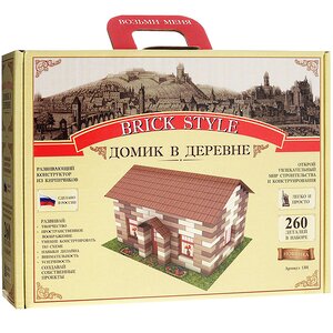 Конструктор из кирпичиков Домик в деревне 260 деталей Brick Style фото 1