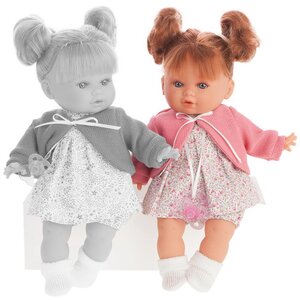 Плачущая кукла - младенец Монси в розовом 30 см