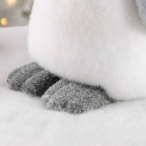 Декоративная фигура Пингвин Шелди в шарфе - Warm heart 38 см Christmas Deluxe фото 4