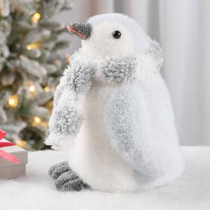 Декоративная фигура Пингвин Шанти в шарфе - Warm heart 22 см Christmas Deluxe фото 5