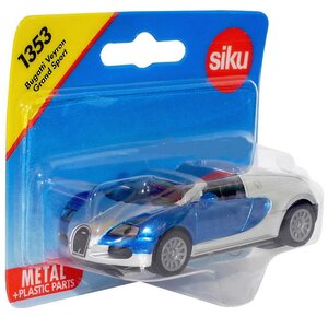 Кабриолет Bugatti Veyron Grand Sport 1:55, 8 см SIKU фото 3