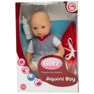Кукла для купания Аквини мальчик 33 см писающая с аксессуарами Gotz фото 3