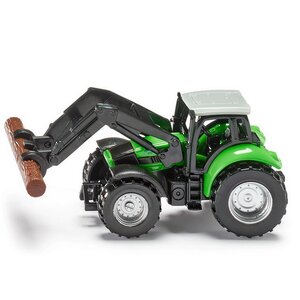 Трактор Deutz с захватом для брёвен 1:87, 10 см SIKU (Сику) фото 2