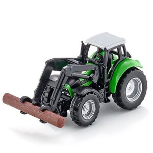 Трактор Deutz с захватом для брёвен 1:87, 10 см SIKU (Сику) фото 1