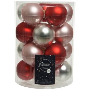 Коллекция стеклянных шаров Made with Love 6 см, 20 шт Kaemingk фото 1