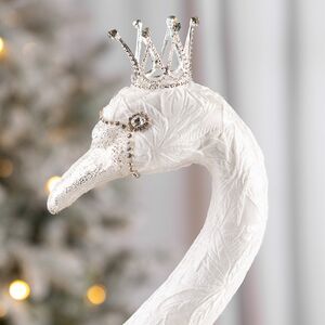 Декоративная фигура Царевна Лебедь Элизе - Warm heart 38*20 см Christmas Deluxe фото 2