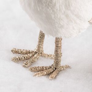 Декоративная фигурка Синичка Мия в короне - Warm heart 19*14 см Christmas Deluxe фото 6