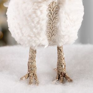 Декоративная фигурка Синичка Лея в наушниках - Warm heart 16*14 см Christmas Deluxe фото 4