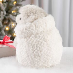 Декоративная фигурка Ежик Рон в шубке - Warm heart 16*14 см Christmas Deluxe фото 3