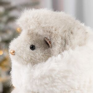 Декоративная фигурка Ежик Рон в шубке - Warm heart 16*14 см Christmas Deluxe фото 2