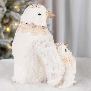 Декоративная фигура Семья Пингвинов Тиарен - Warm heart 20*19 см Christmas Deluxe фото 3