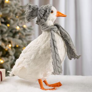 Декоративная фигура Гусь Тувин - Warm heart 36*30 см Christmas Deluxe фото 5