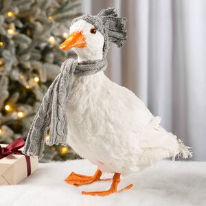 Декоративная фигура Гусь Тувин - Warm heart 36*30 см