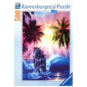 Пазл Вороной конь на закате, 500 элементов Ravensburger фото 2