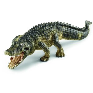 Фигурка Аллигатор 19 см с подвижной нижней челюстью