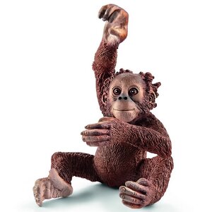 Фигурка Орангутан - детеныш 6 см Schleich (Шляйх) фото 1
