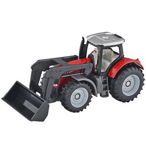 Трактор Massey Ferguson с фронтальным погрузчиком 1:87 SIKU фото 3