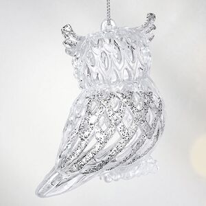 Елочная игрушка Сова 12 см, подвеска Forest Market фото 3